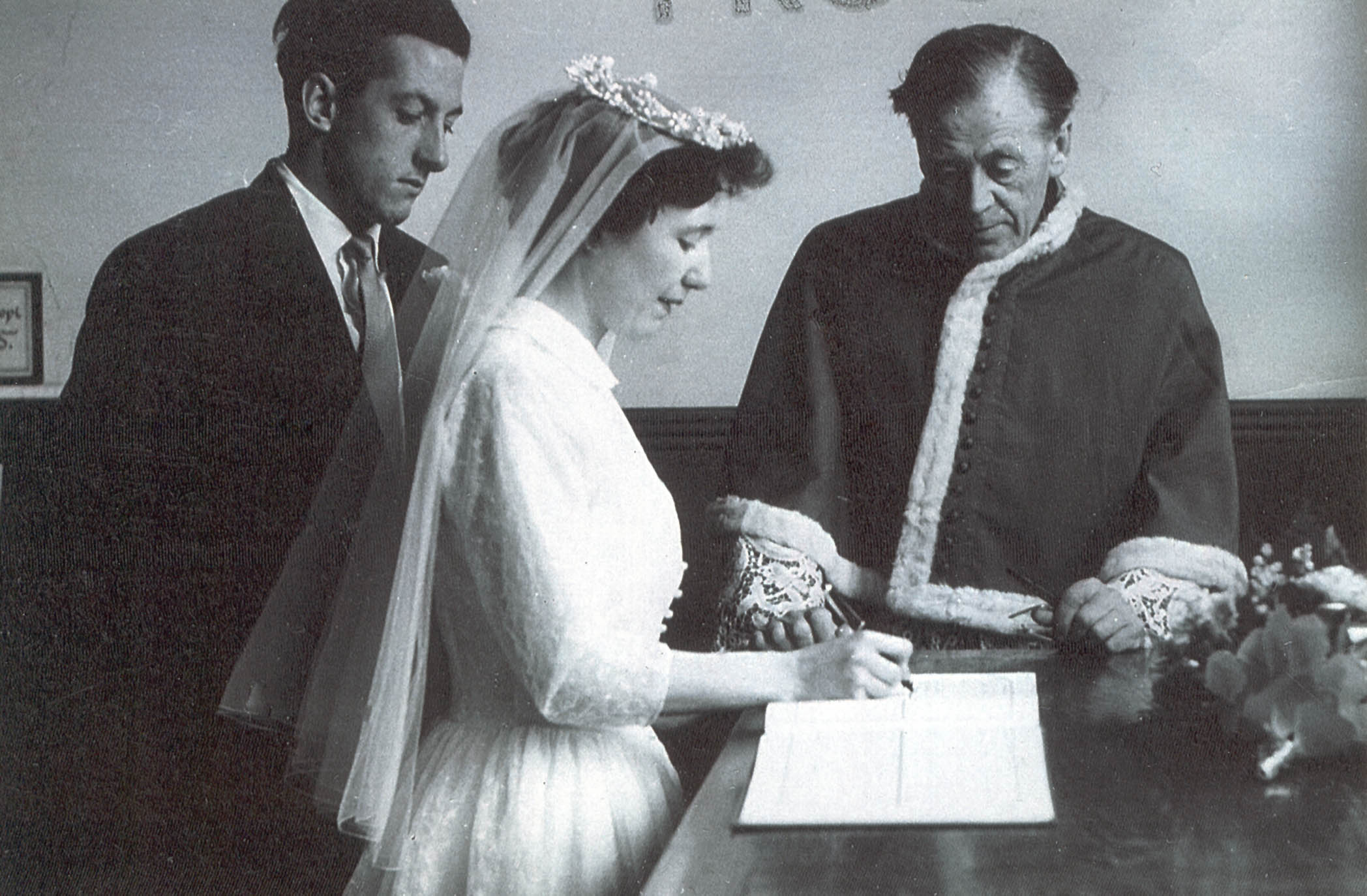 Kimpton wedding 1957