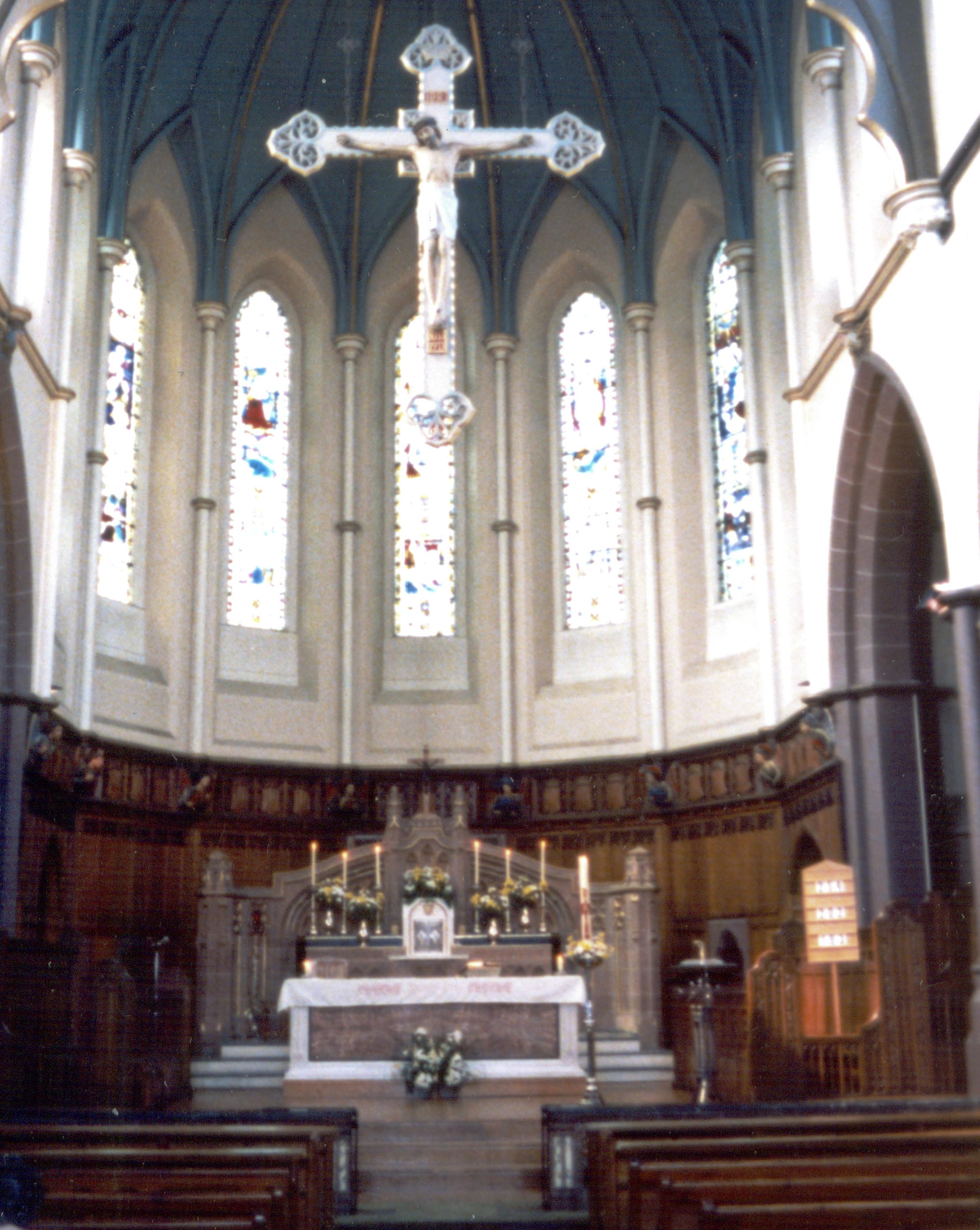 High Altar and Cross