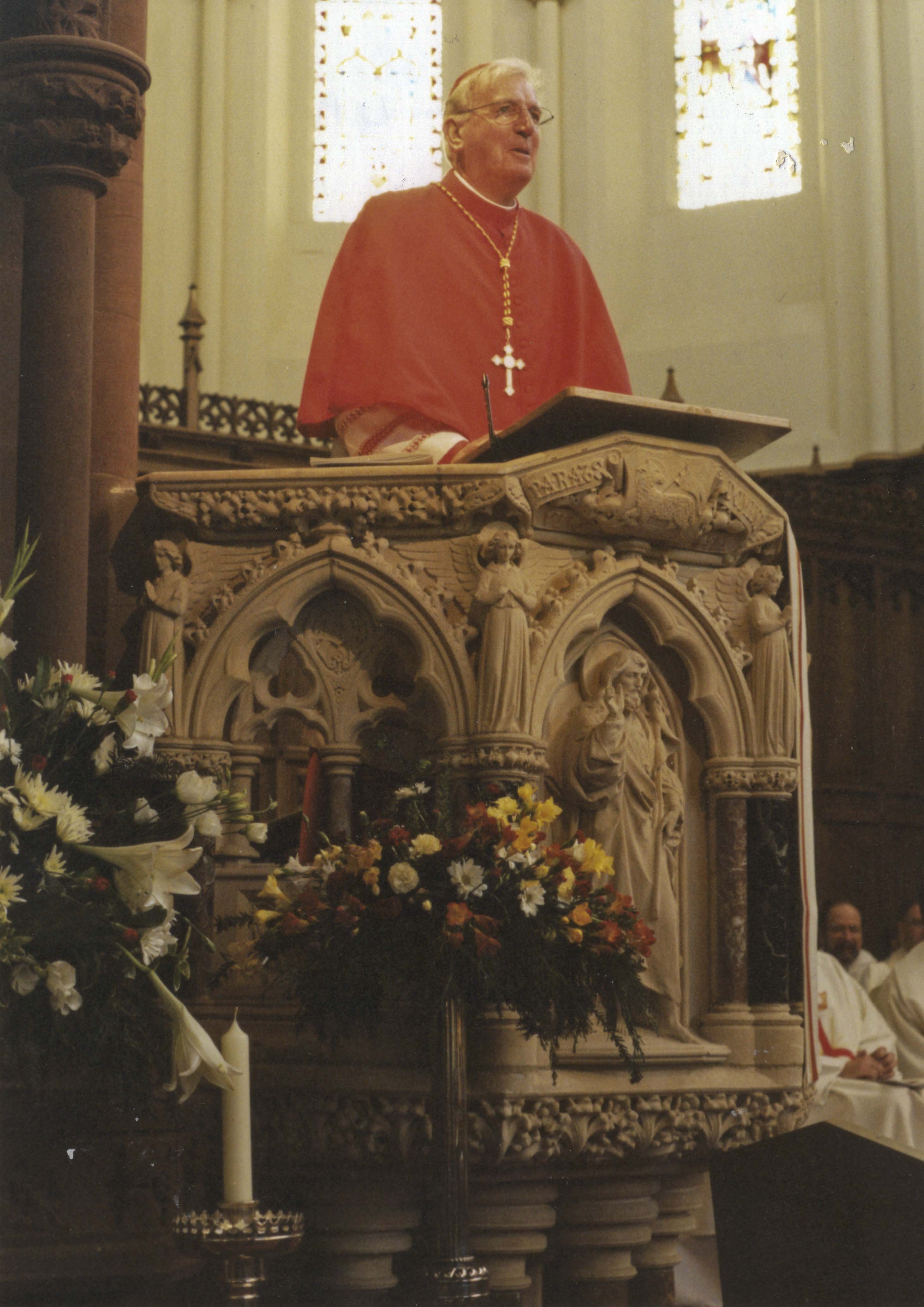 Cardinal preaching
