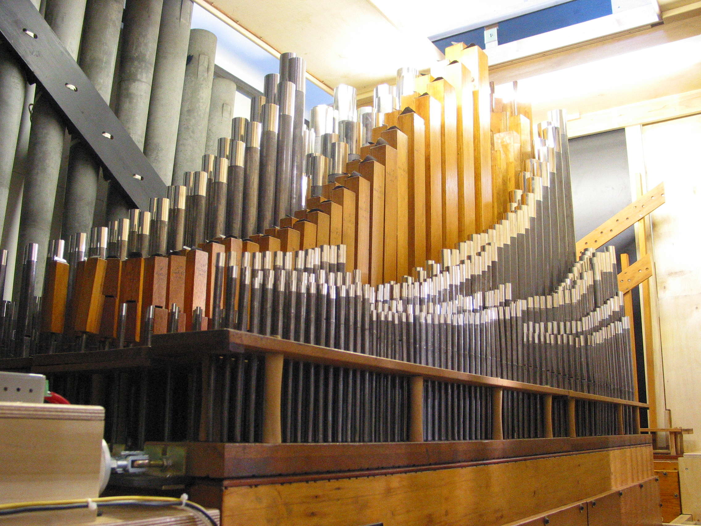 Great Organ pipework