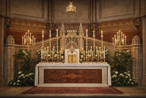 [The High Altar of St Werburgh's Church]