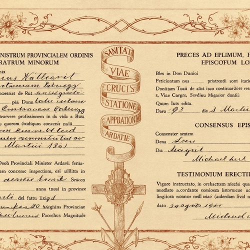 [Detail of certificate]